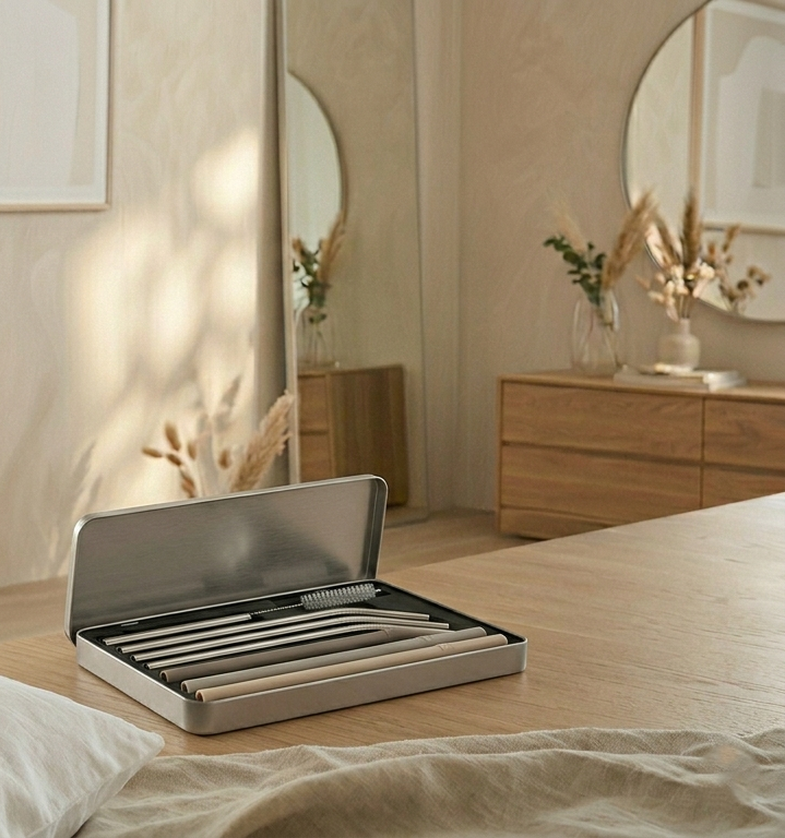 Reusable Straw Set