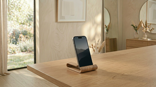 Wooden Phone Stand